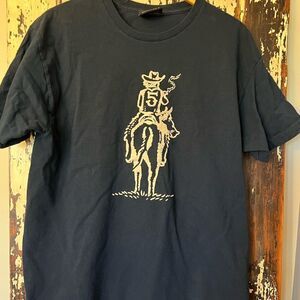Channel 5 News Cowboy Shirt. Size Medium.